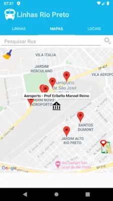 Linhas Rio Preto android App screenshot 3