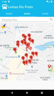 Linhas Rio Preto android App screenshot 4